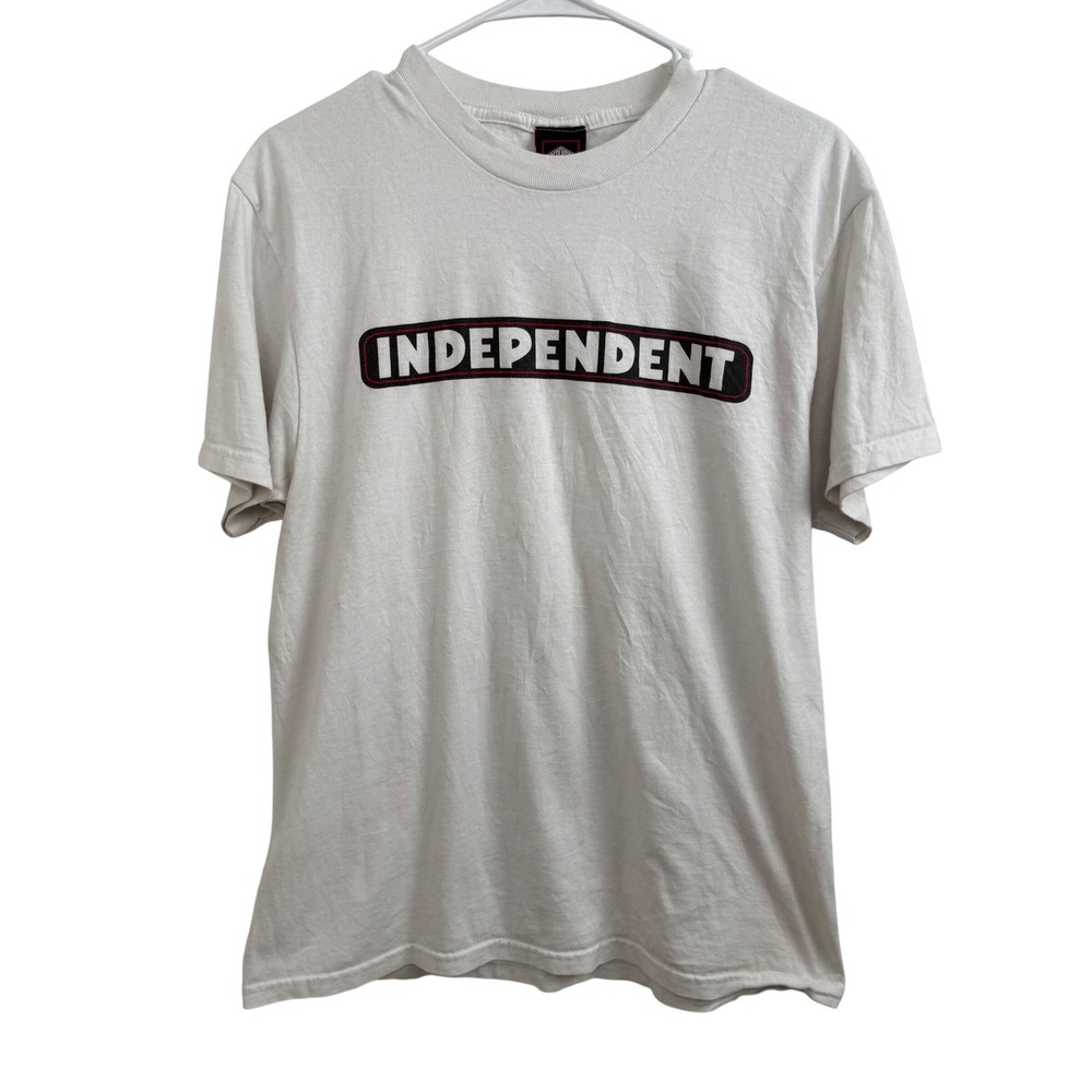 Vintage Independent Truck Co Skate T Shirt Optima Made in Mexico 90s Y2K Logo M